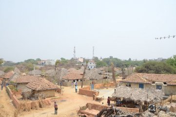 Rangasthalam Movie Village Set Photos